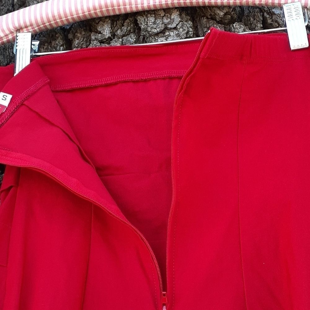 Ruby Rox Red Strapless Bandage Bodycon Dress‎ Small - Picture 4 of 5